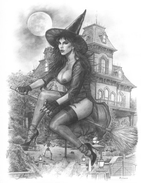 Сексуальная ведьмочка