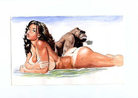 Иллюстратор budd root cavewoman