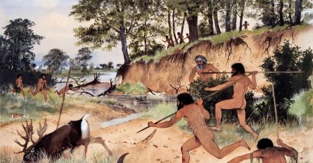 Собирательство и охота первобытных людей