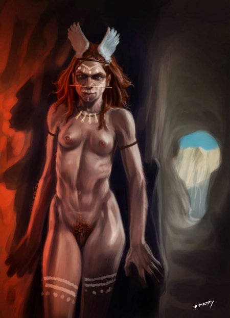 Неандерталки женщины голые