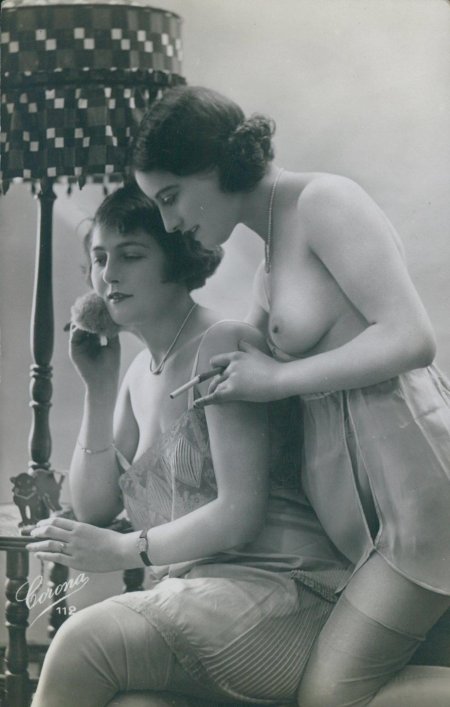 Французские ретро лесби