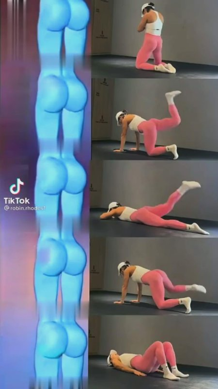 Тренировка на ягодицы