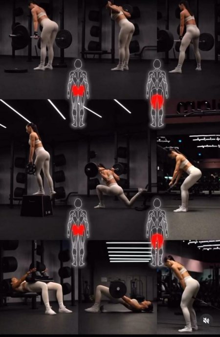 Ягодицы тренировка