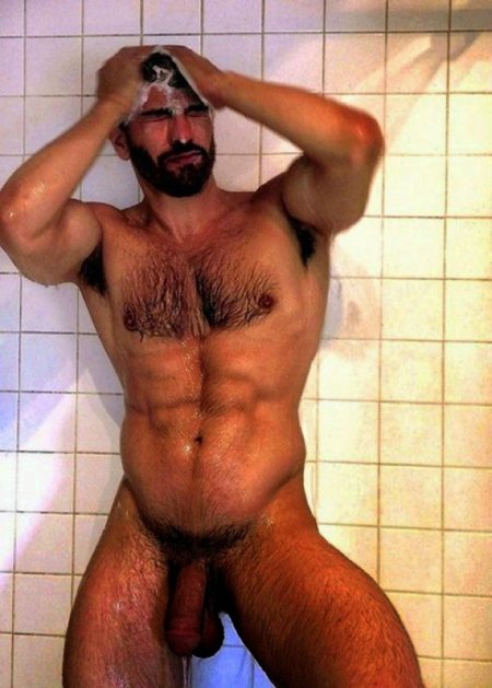 Волосатые голые мужики