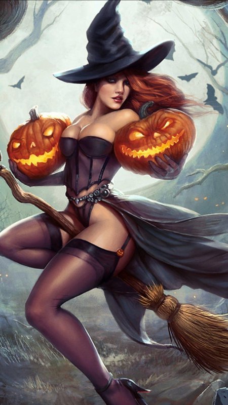 Сексуальная ведьмочка