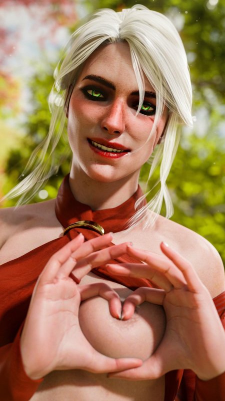 Цири из ведьмака