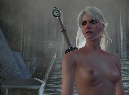 Ведьмак голая цири