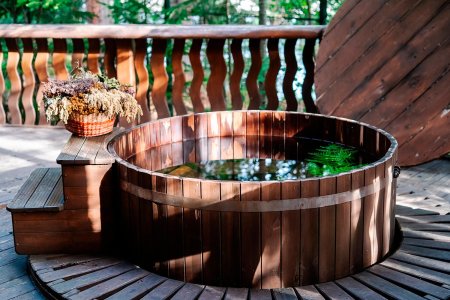 Банный комплекс с купелью