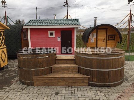 Баня бочка фурако комплекс