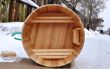 Бочка для бани купель