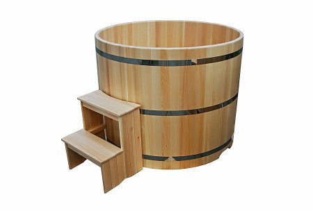 Купель для бани expertsaun круглая из кедра