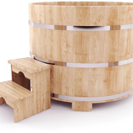 Купель овальная из кедра h120 / 78*120