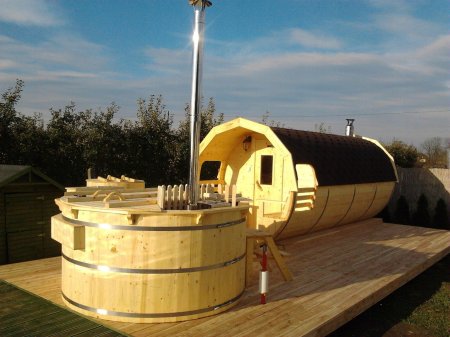 Баня бочка 6м