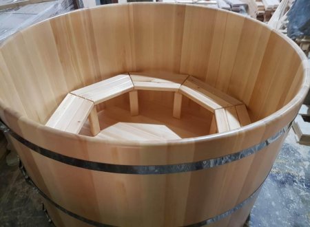 Купель для бани деревянная