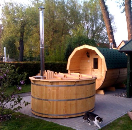 Баня бочка фурако комплекс