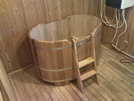 Купель для бани деревянная