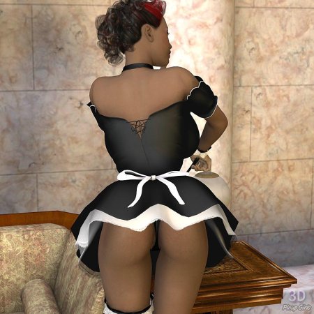 Эротические горничные 3д