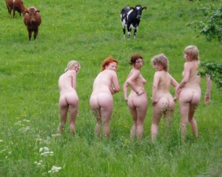 Голые деревенские девки