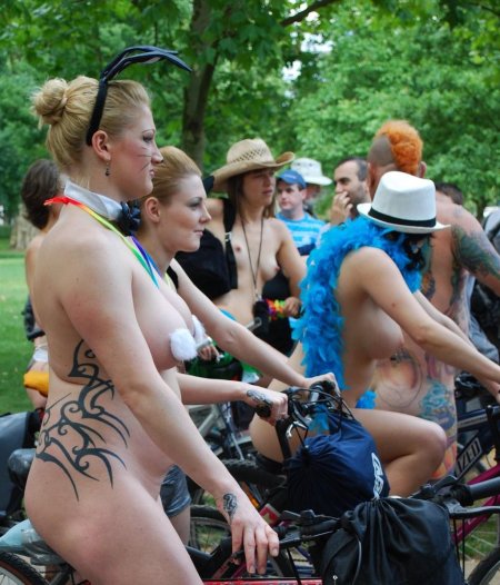 Лучшие world naked bike ride (wnbr) brighton