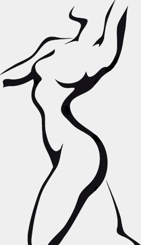 Силуэт девушек