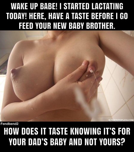 Молоко из сисек