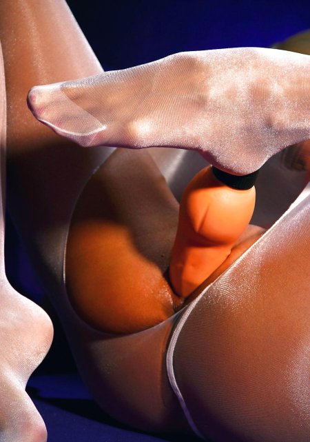 Глянцевые колготки