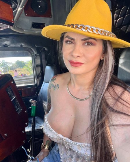 Милена гонсалес водительница грузовика