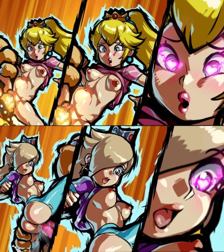 Mario strikers battle league peach