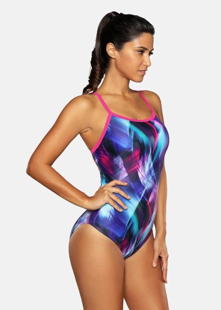 Charmleaks женский спортивный цельный купальный