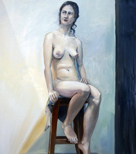 Натурщик портрет академическая живопись