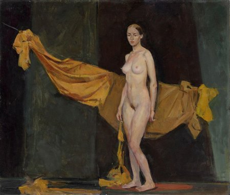 Серов валентин натурщица