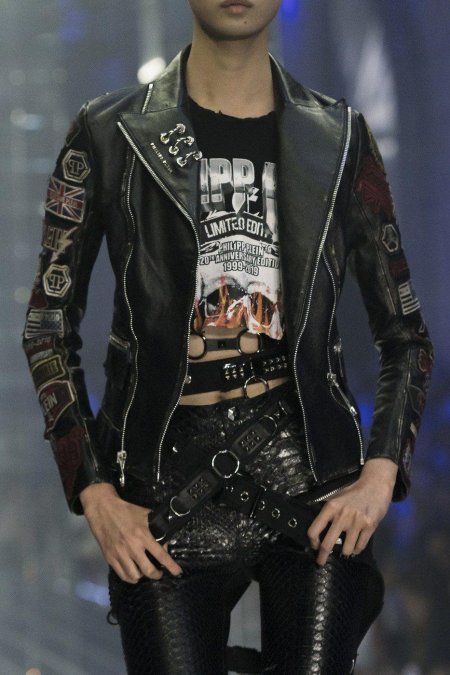 Глэм панк стиль мужчины