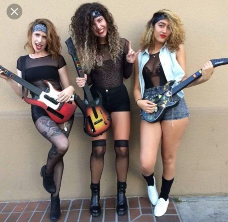 Рок вечеринка образ для девушки