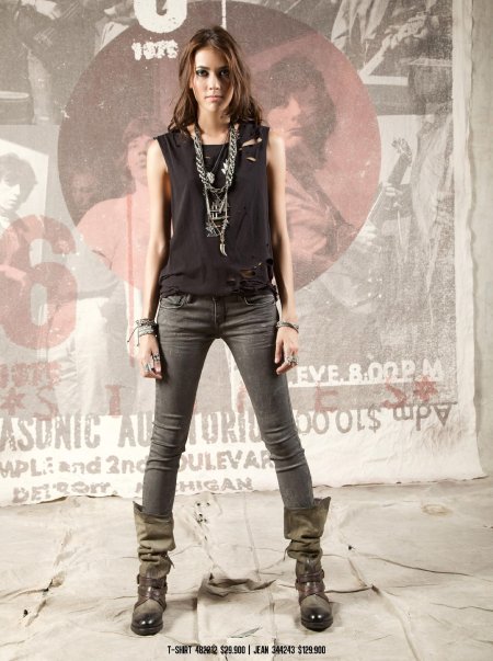 Стиль глэм рок в одежде