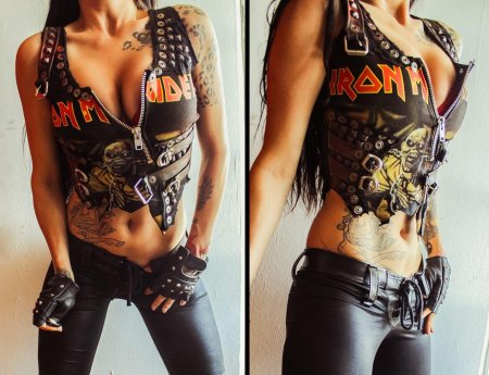 Toxic vision метал одежда