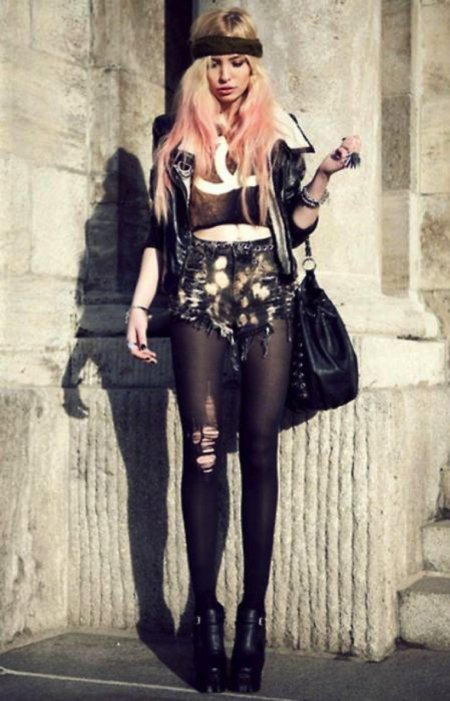 Стиль гранж шик