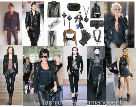 Глэм рок стиль в одежде