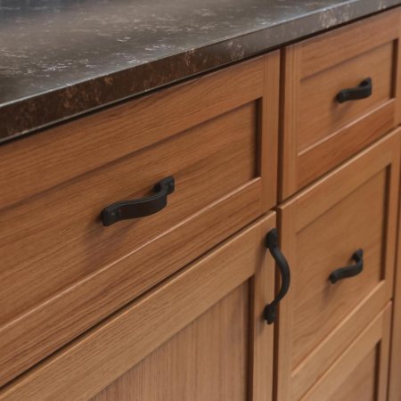 Кухня деревянные шкафы