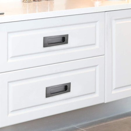 Скрытые ручки для шкафа