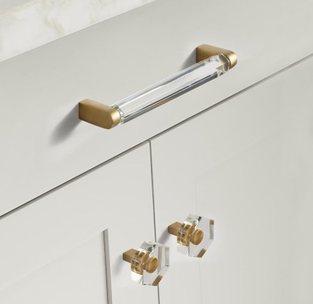 Стеклянные ручки для кухни