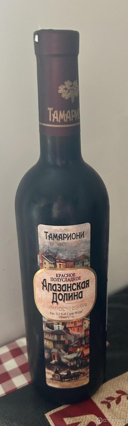 Patardzeuli алазанская долина красное полусладкое