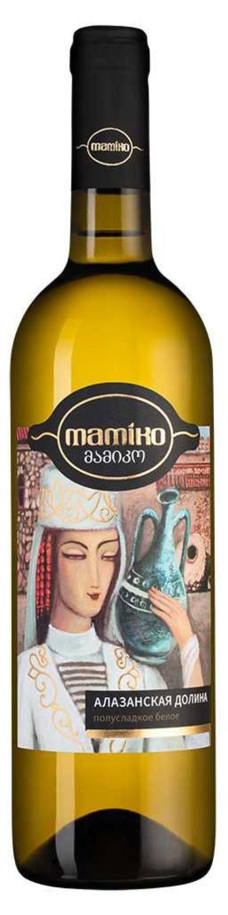 Вино алазанская долина белое полусладкое 0 75