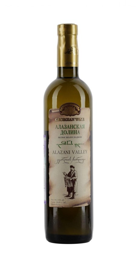 Алазанская долина вино белое полусладкое