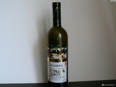 Вино белое полусладкое алазанская долина