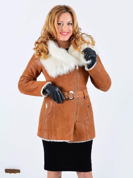 Дубленка женская