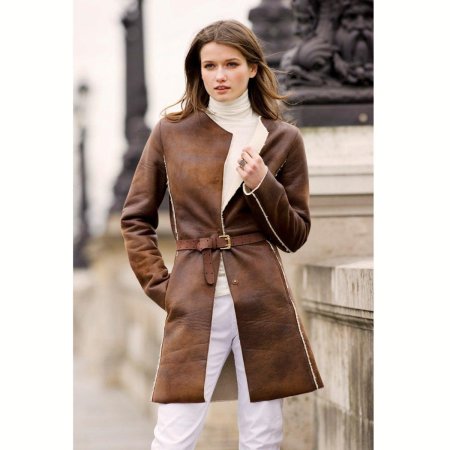 Дубленка женская