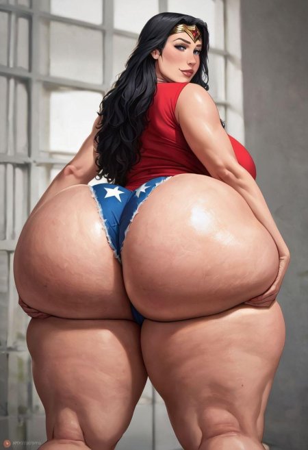 Очень большая задница