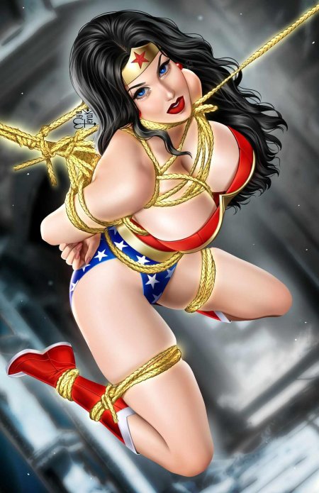 Связанная вандер вумен