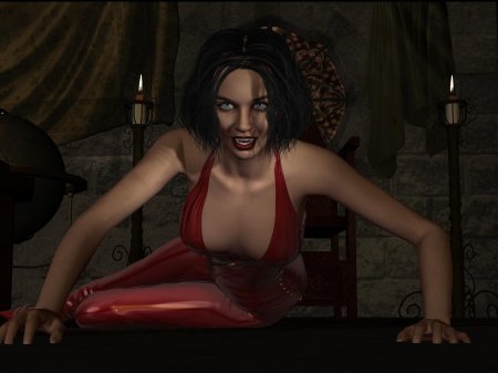 Вампирша секс