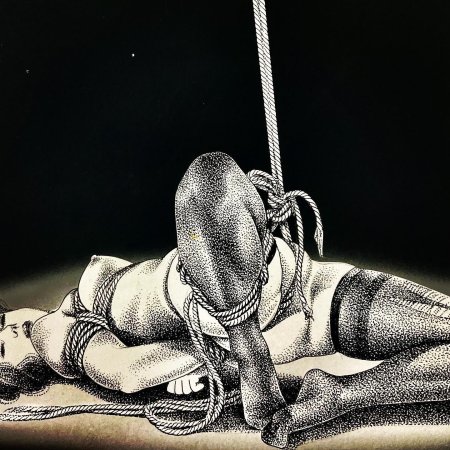 Эротический бондаж рисунки